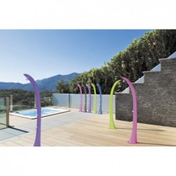 Duche Solar Cobra Com Tonrneira Pés Verde Ds-C720ve | Piscinasdesmontaveisweb