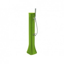 Chuveiro Solar Verde 120 Cm. Com Os Pés De Enxaguadura Happy Go