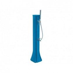 Chuveiro Solar Azul 120 Cm. Com Os Pés De Enxaguadura Happy Go