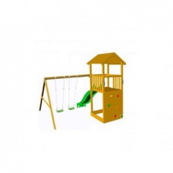 Parque Infantil Com Baloiço Duplo Taga Escalada Masgames Ma700365