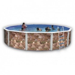 Piscina Rocalla 640x120 Cm. Toi 8342