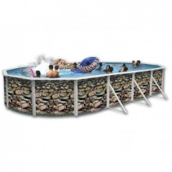 Piscina Muro 730x366x120 Cm. Toi 8541