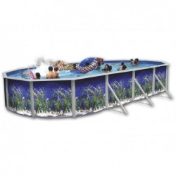 Piscina Oceano 730x366x120 Cm. Toi 8571